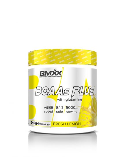 BCAAS PLUS 8:1:1- BRANCHED CHAIN AMINO ACIDS WITH GLUTAMINE AND VIT B6