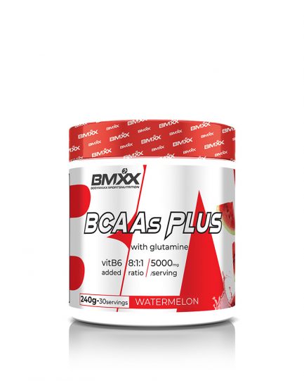 BCAAS PLUS 8:1:1- BRANCHED CHAIN AMINO ACIDS WITH GLUTAMINE AND VIT B6